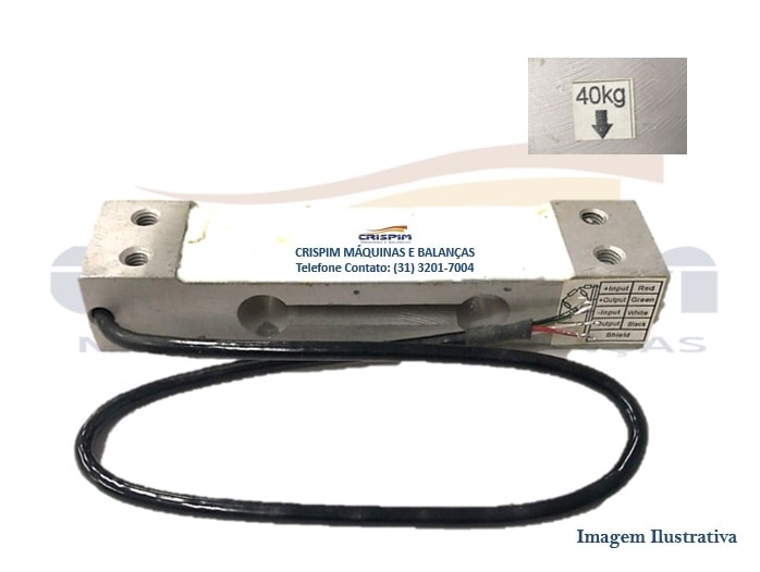 CELULA DE CARGA URANO 40KG 22X30X130 MM - Foto 1