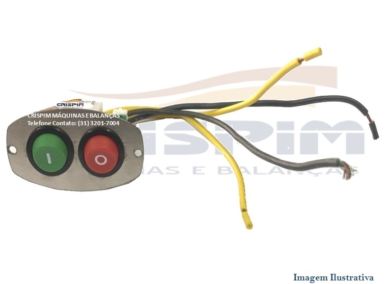 CHAVE L/D TECLA COMPLETA SIEMSEN 127V (60990-0) - Foto 2