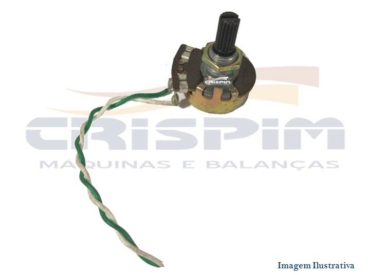 CHICOTE COM POTENCIOMETRO R.BAIAO VERDE/BRANCO - Foto 1