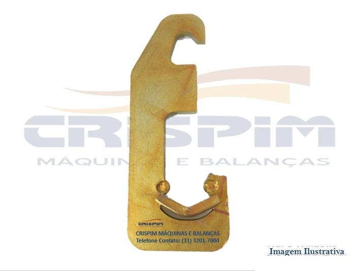 CONJUNTO GANCHO LONGO BALANÇA MECANICA TOLEDO - Foto 1