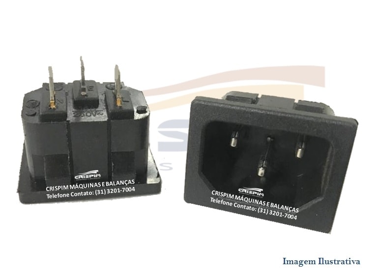CONECTOR MACHO BALANÇA ELET. TRIUNFO - Foto 1