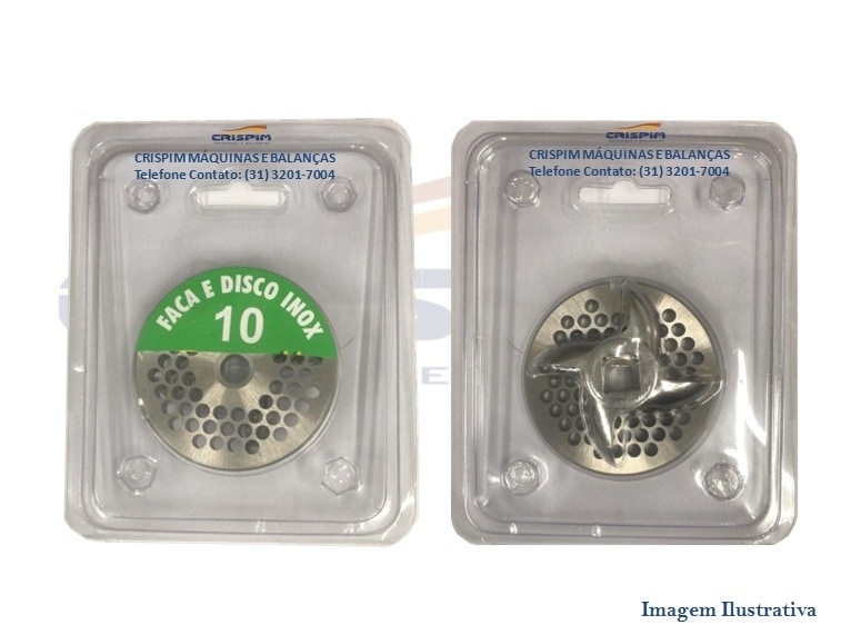 CONJ. DISCO/CRUZETA B-10 INOX - Foto 1