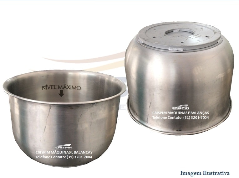 CONJUNTO PANELA INOX BATEDEIRA G.PANIZ AE-05L - Foto 1