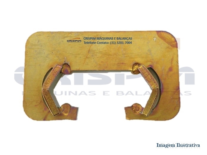 CONJUNTO GANCHO CENTRAL BALANÇA MECÂNICA TOLEDO - Foto 1