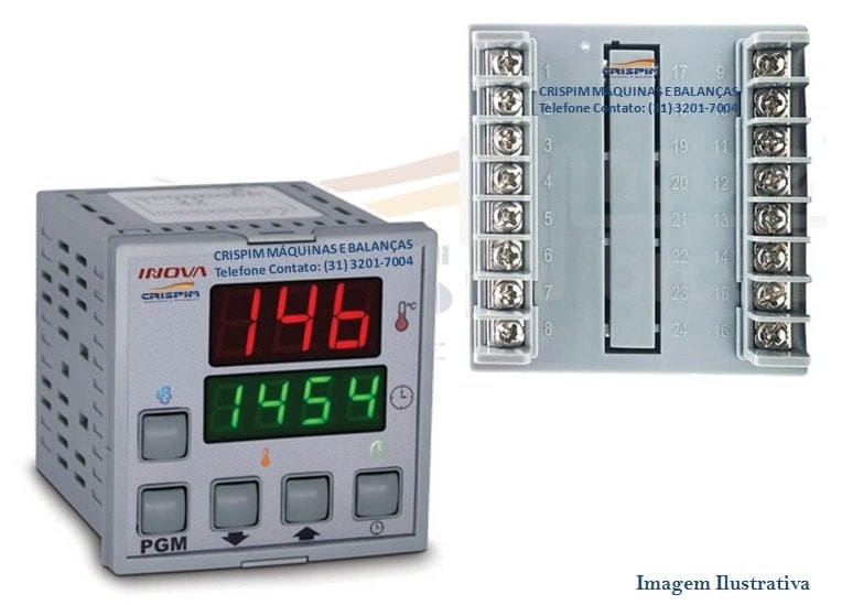 CONTROLADOR DIGITAL DE TEMP. MÁQUINA VÁCUO INOVA - Foto 1