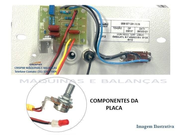 CONTROLE TEMPORIZ. DIMER R.BAIAO EMBALAFIL 40/50 1 - Foto 1
