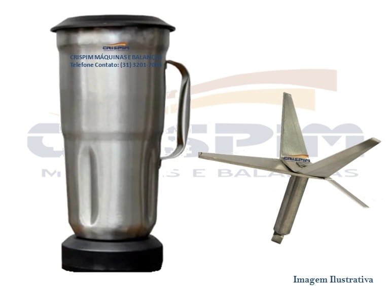 COPO COMPLETO LIQUIDIFICADOR SIEMSEN TA-02 INOX - Foto 1