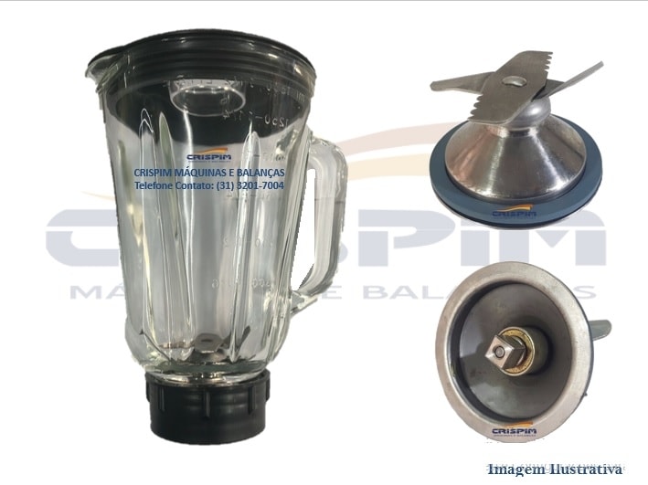 COPO COMPLETO LIQUIDIFICADOR SIEMSEN LV-1,5L VIDRO - Foto 1