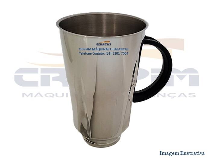 COPO S/TAMPA LIQUIDIFICADOR SIEMSEN 1,5L INOX - Foto 1