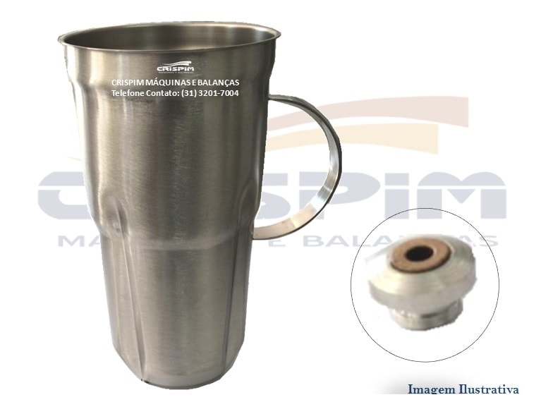 COPO LIQUIDIFICADOR SIEMSEN INOX 2,0L - Foto 1