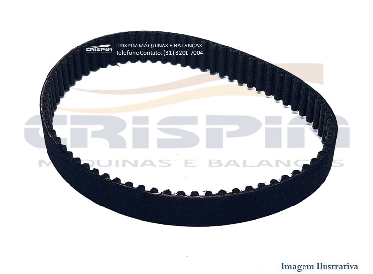 CORREIA DENTADA HTD 350 PROCESSADOR SIEMSEN PAIE-S - Foto 1