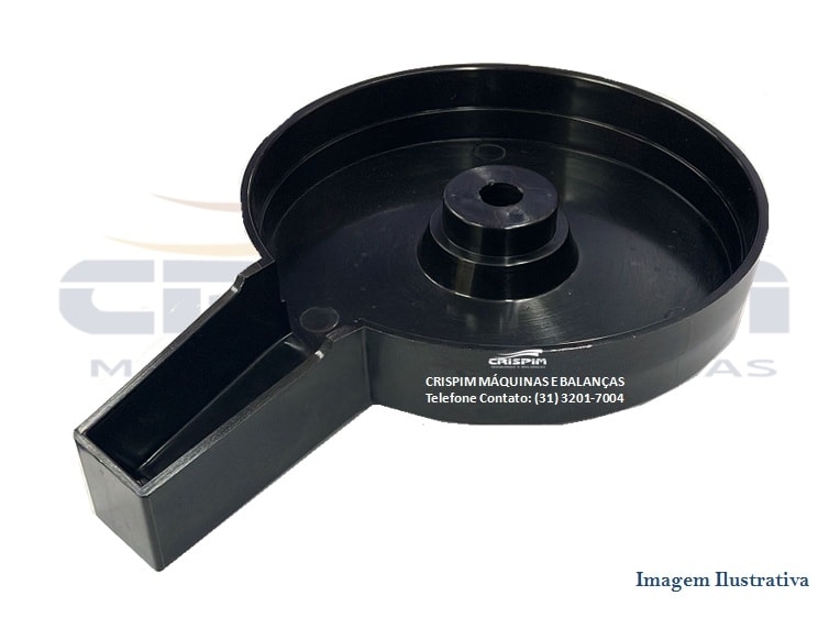 CUPULA EXTRATOR DE SUCO BERMAR ABS PRETA - Foto 1