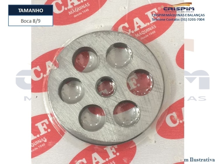 DISCO B-09 14MM (6 FUROS) - Foto 1