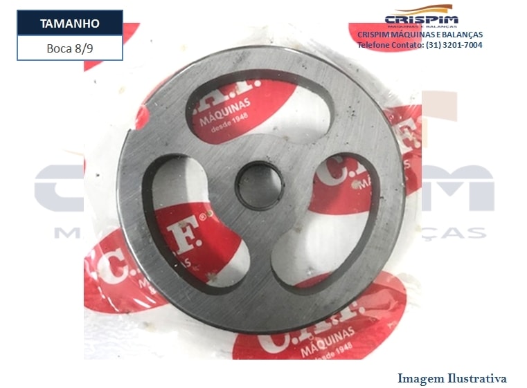 DISCO B-09 RIM (3 FUROS) - Foto 1