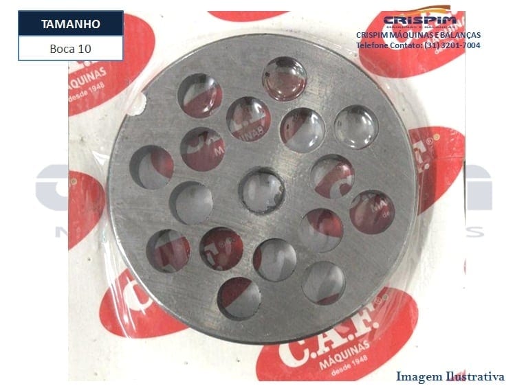 DISCO B-10 10MM (16 FUROS) - Foto 1