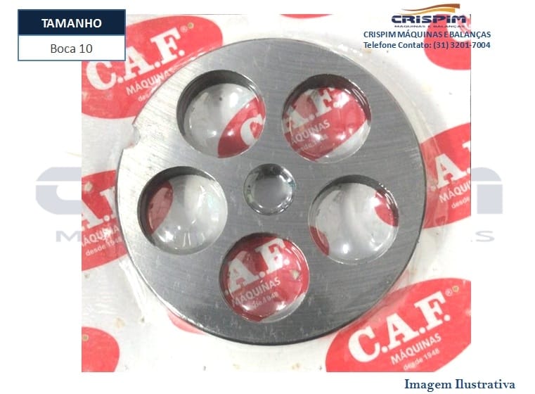 DISCO B-10 20MM (5 FUROS) - Foto 1