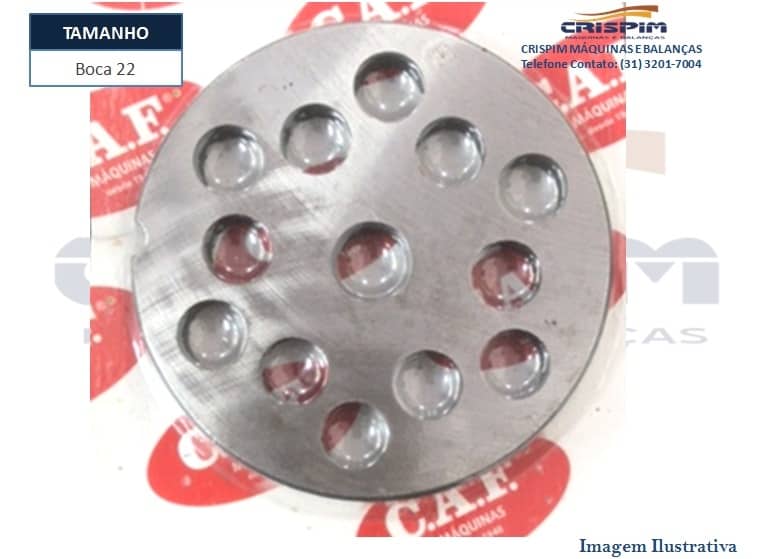 DISCO B-22 12MM (12 FUROS) - Foto 1