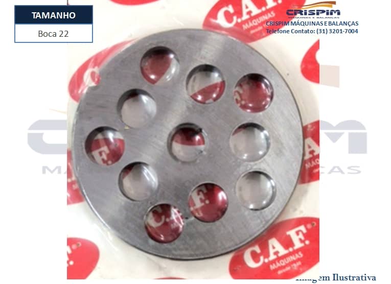 DISCO B-22 14MM (10 FUROS) - Foto 1