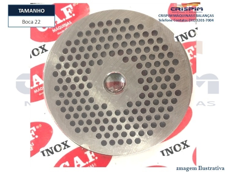 DISCO B-22 3,5MM INOX - Foto 1