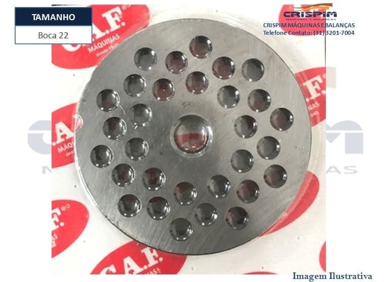 DISCO B-22 8MM (30 FUROS) - Foto 1