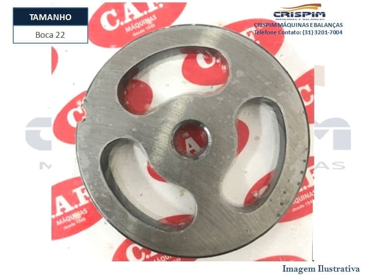 DISCO B-22 RIM (3 FUROS) - Foto 1