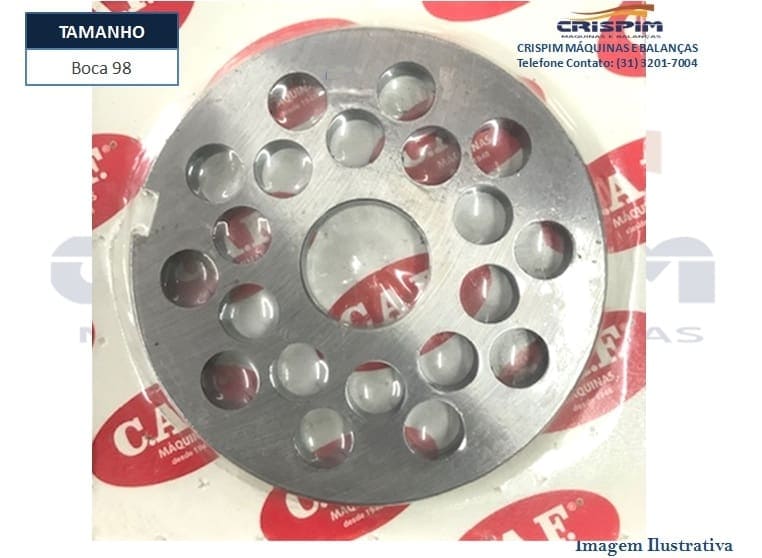 DISCO B-98 12MM (20 FUROS) - Foto 1