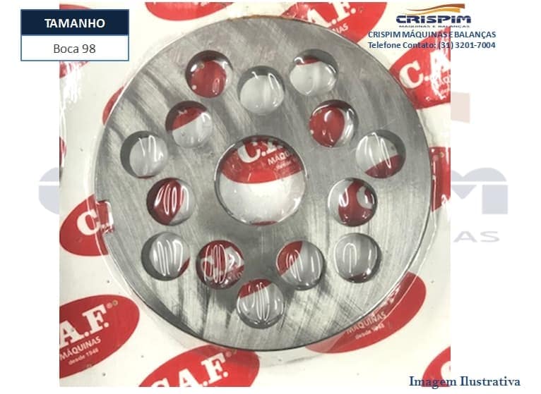 DISCO B-98 14MM (14 FUROS) - Foto 1