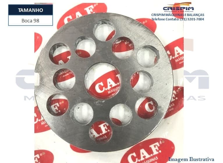 DISCO B-98 16MM (12 FUROS) - Foto 1