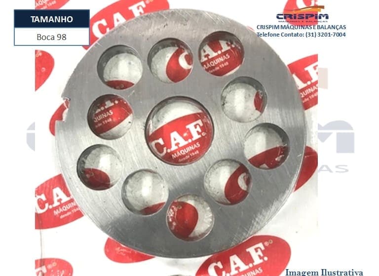 DISCO B-98 18MM (10 FUROS) - Foto 1