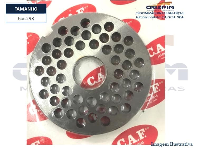 DISCO B-98 8MM (52 FUROS) - Foto 1