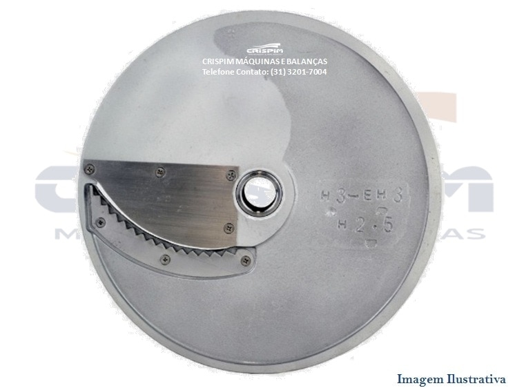 DISCO JULIENNE H3 3MM PROCESSADOR SIEMSEN - Foto 1