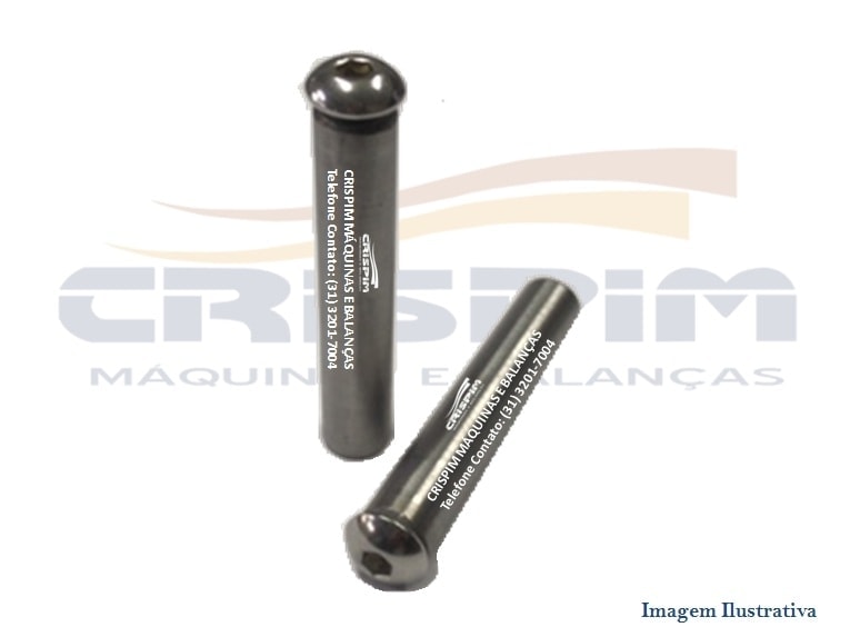 EIXO INOX DO GUIA BARRA DE SOLDA MÁQ. VÁCUO - Foto 1