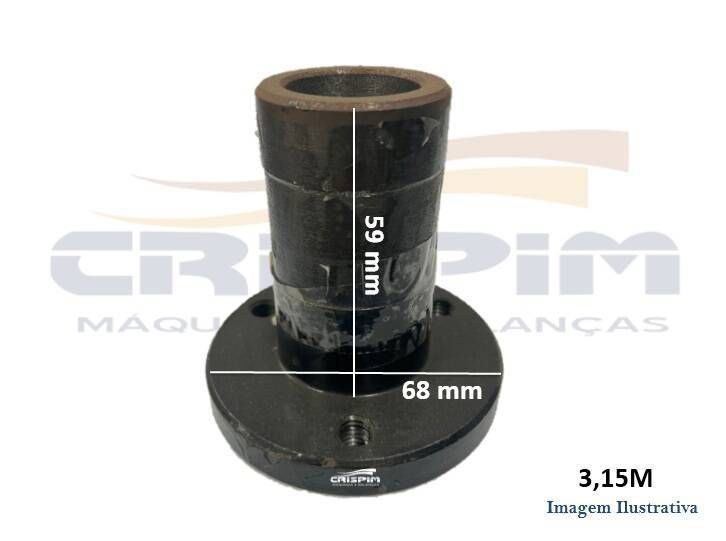 EIXO SERRA-FITA BECCARO SUPERIOR 3,15 ( MANCAL ) - Foto 1