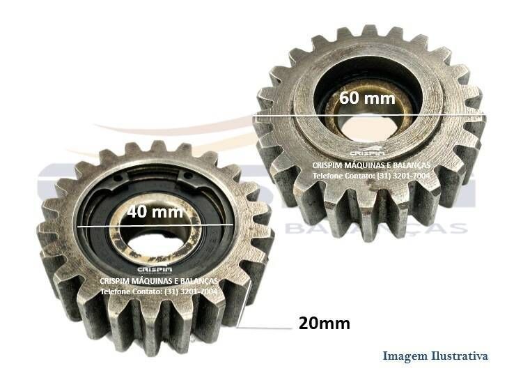 ENG. FERRO 22D BATEDEIRA C/ROLAMENTO 6203 - Foto 1