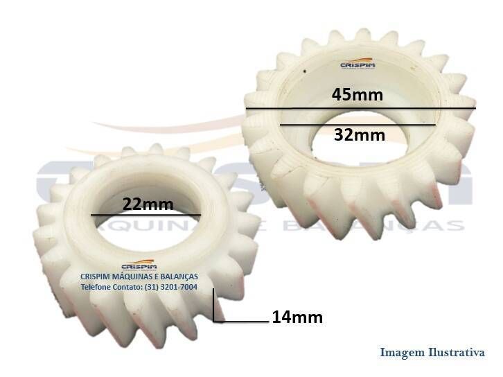 ENG. NYLON 20D BATEDEIRA G.PANIZ ALTURA 14MM - Foto 1