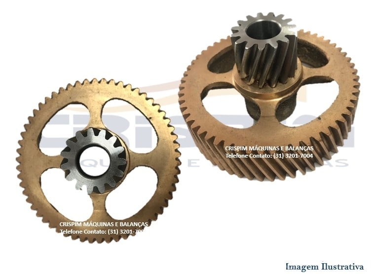 ENG. INT. BRONZE 58D C/ PINHÃO BECKER MBI-22 - Foto 1