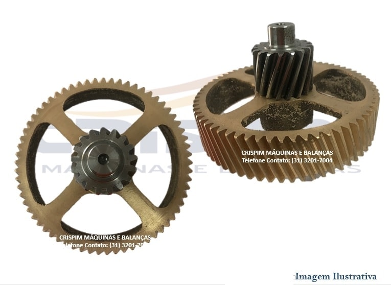 ENG. INT. BRONZE 65D C/ PINHÃO BECKER MBI-98 - Foto 1