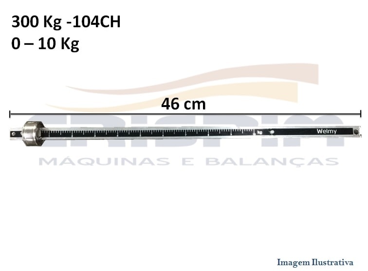 ESCALA LITOGRAFADA 0 X 10 WELMY 300KG REF.104 - Foto 1