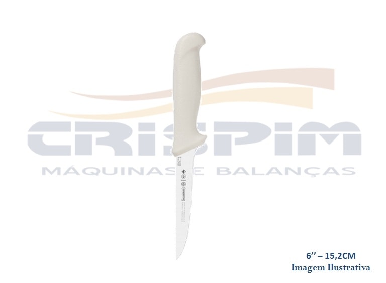 FACA MUNDIAL 6'' - 15,2CM BRANCA - Foto 1