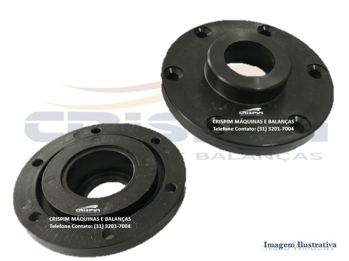 FLANGE BATEDEIRA G.PANIZ ARC 25/NYLON - Foto 1