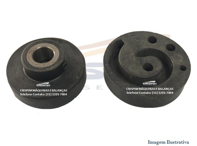 FLANGE CARACOL METVISA CFE-220/250/275/300 - Foto 1