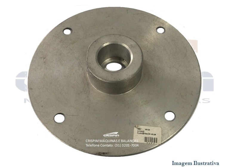 FLANGE MAIOR AMASSADEIRA RAPIDA G.PANIZ AR-25 - Foto 1