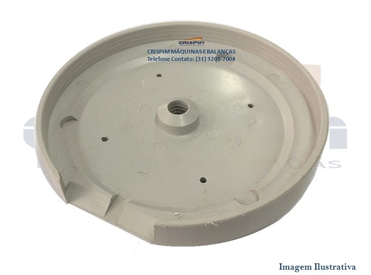 FLANGE SUP. MOTOR SIEMSEN EXTRATOR WEG CINZA - Foto 1