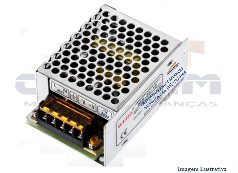 FONTE ALIMENTACAO 24V KIT SEG. UPX LASER - Foto 1
