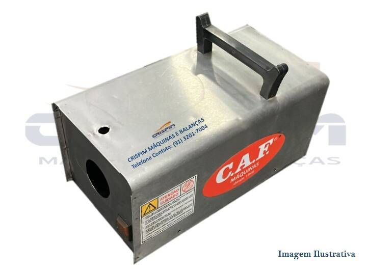 GABINETE MOEDOR CAF B-22 INOX COM SUPORTE NR12 - Foto 1