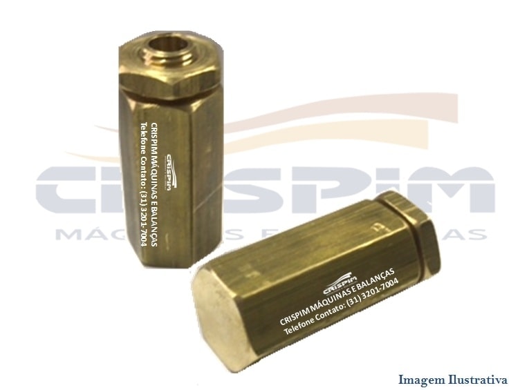 GUIA DE LATÃO DIANTEIRO (MAIOR) MÁQ. VÁCUO - Foto 1