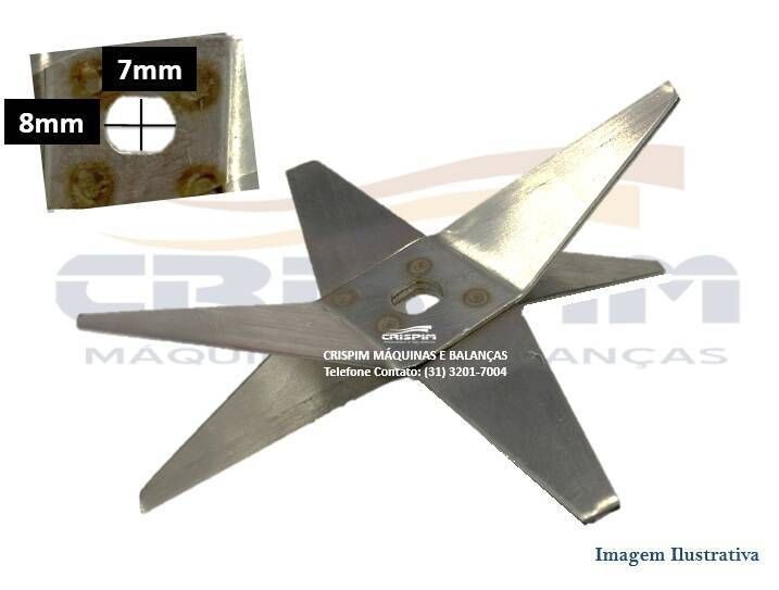 HELICE LIQUIDIFICADOR CROYDON TR-02 / TR-04 (ANTIG - Foto 1
