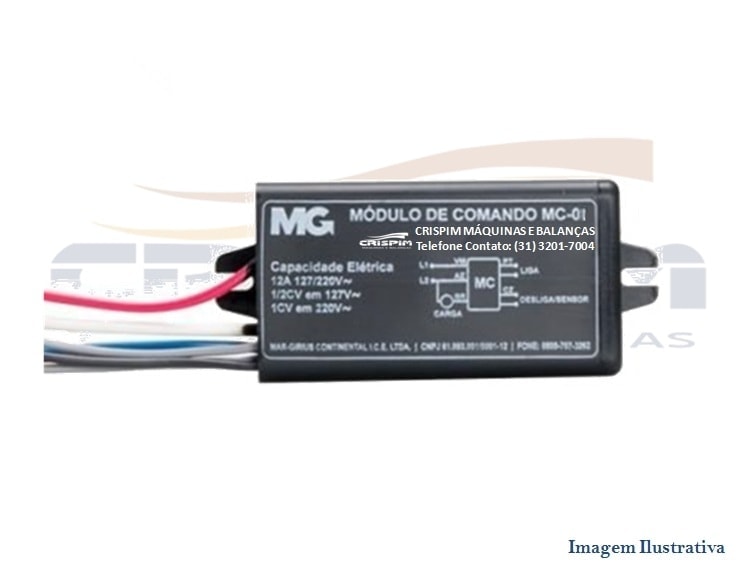 MÓDULO DE COMANDO CORTA-FRIOS A 127V/ 250V (MC-01) - Foto 1