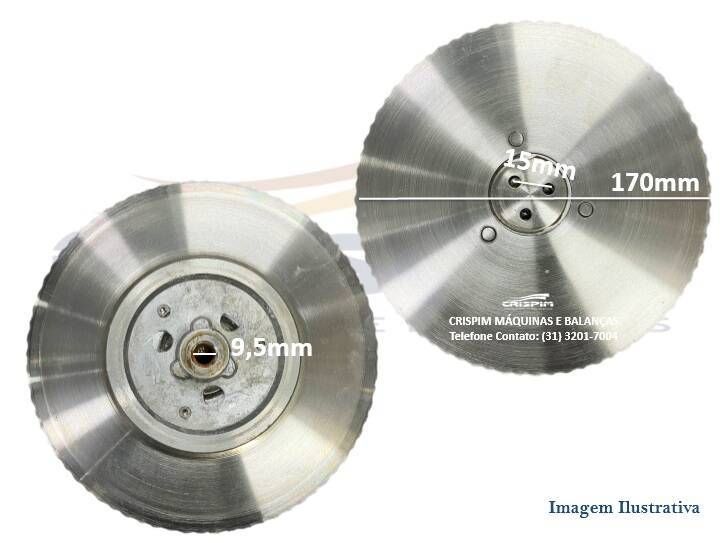 LAMINA CORTA-FRIOS ARBEL JR CTD/FTD 3.0 FURO 9,5MM - Foto 1