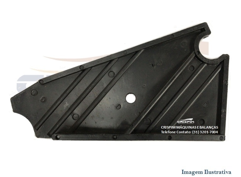 LATERAL PLASTICA CILINDRO BERMAR ESQUERDA - Foto 1